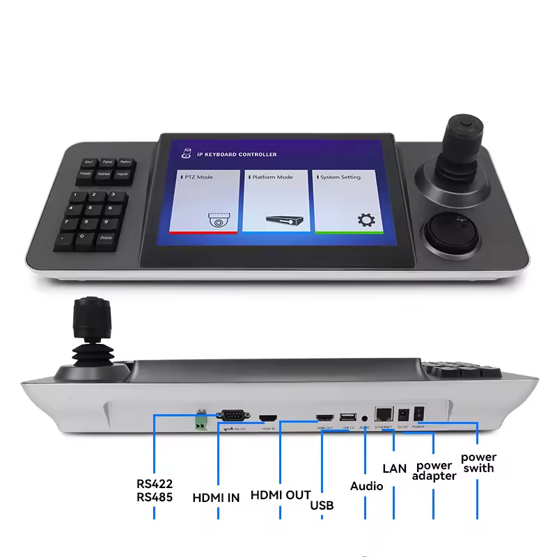 MKB3000 Touch Screen PTZ Controller Joy Stick Church Broadcast